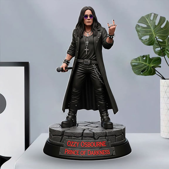 LIMITED EDITION -NEW PREMIUM OZZY OSBOURNE ACRYLIC BLOCK PLAQUE 101
