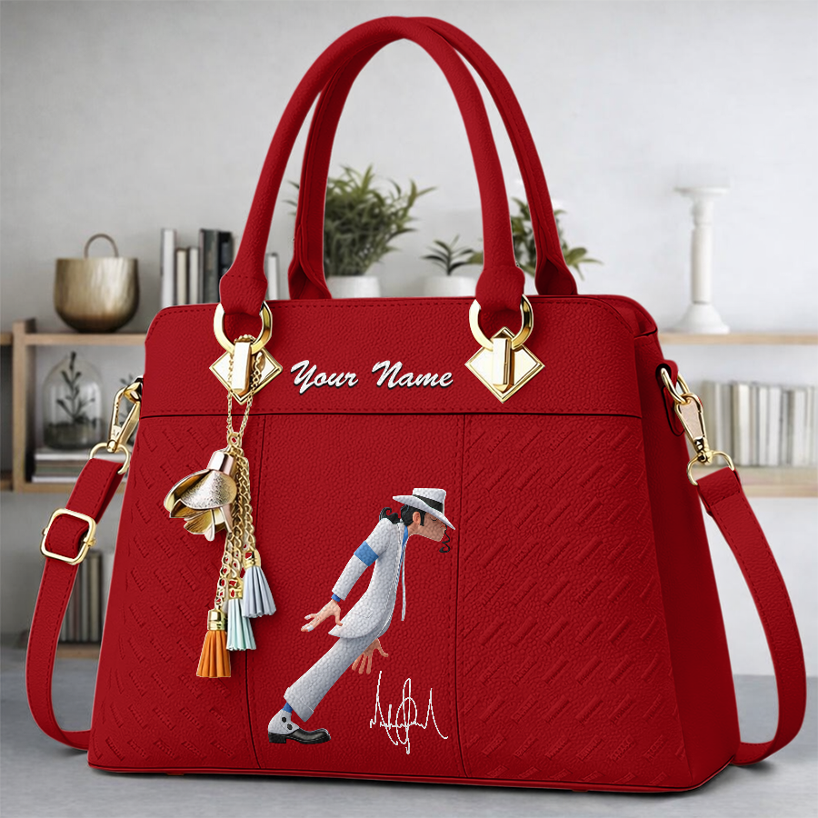 LIMITED EDITION - NEW CUSTOMIZED MICHAEL JACKSON WOMEN'S HANDBAGS MULTICOLOR