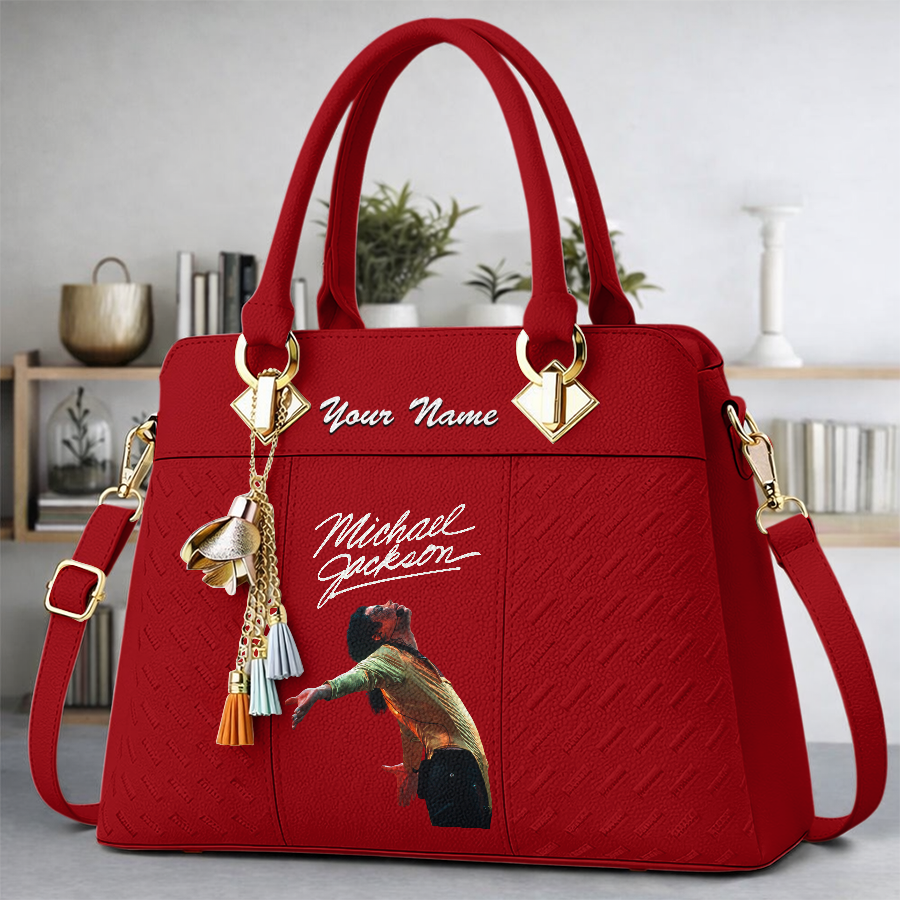 LIMITED EDITION - NEW CUSTOMIZED MICHAEL JACKSON WOMEN'S HANDBAGS MULTICOLOR
