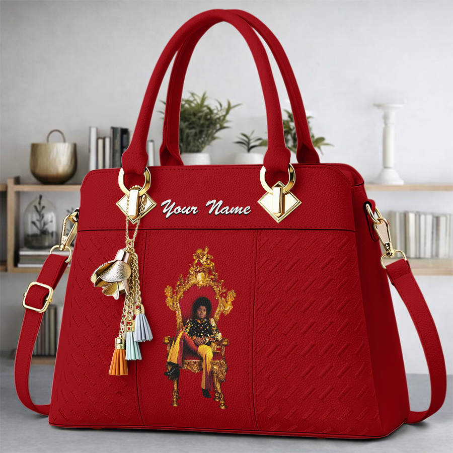 LIMITED EDITION - NEW CUSTOMIZED MICHAEL JACKSON WOMEN'S HANDBAGS MULTICOLOR