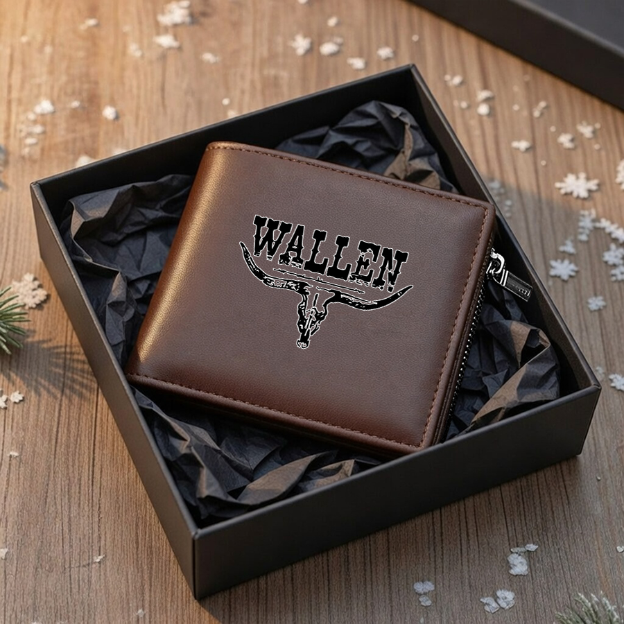 LIMITED EDITION - NEW CUSTOMIZED MORGAN WALLEN LEATHER WALLET