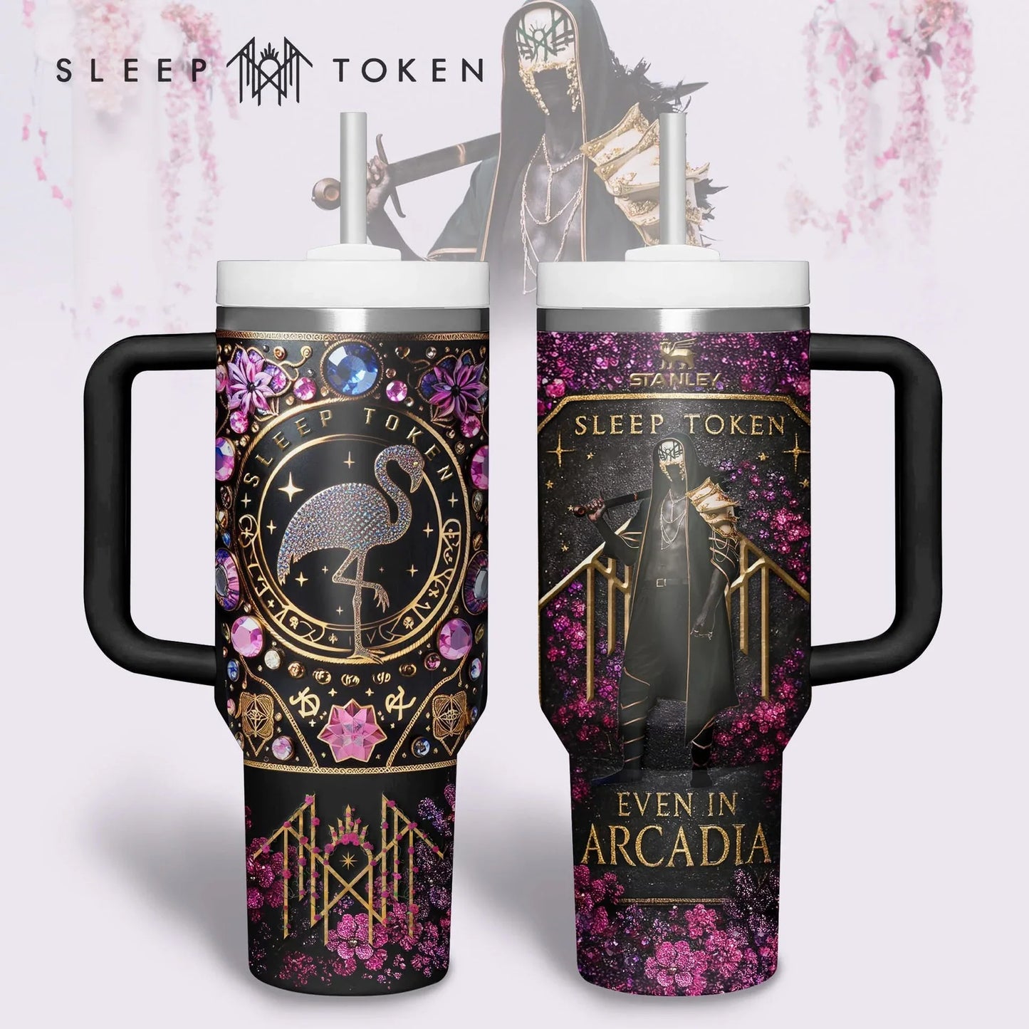 LIMITED EDITION - NEW CUSTOMIZED SLEEP TOKEN TUMBLER CUP