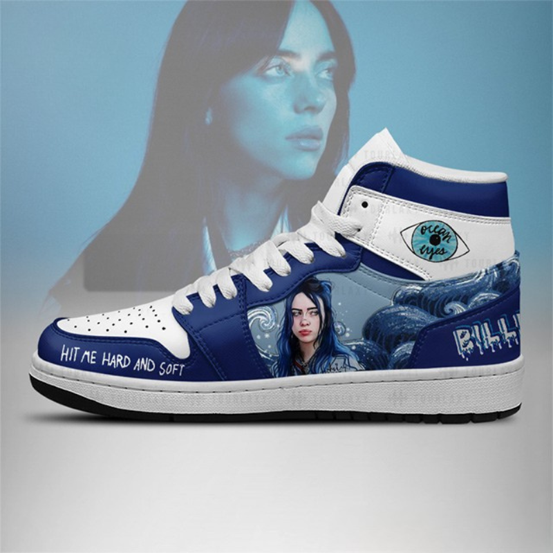 LIMITED EDITION - NEW CUSTOMIZED BILLIE EILISH AIR JORDAN SHOES