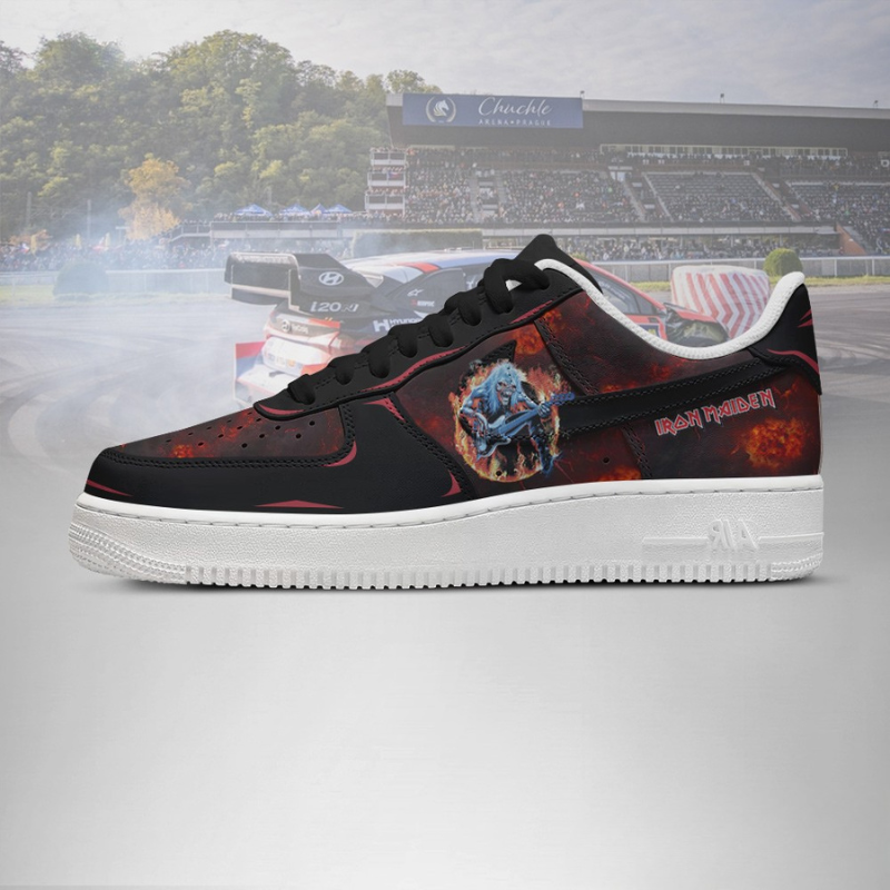 LIMITED EDITION - NEW CUSTOMIZED IRON MAIDEN AF1 SHOES