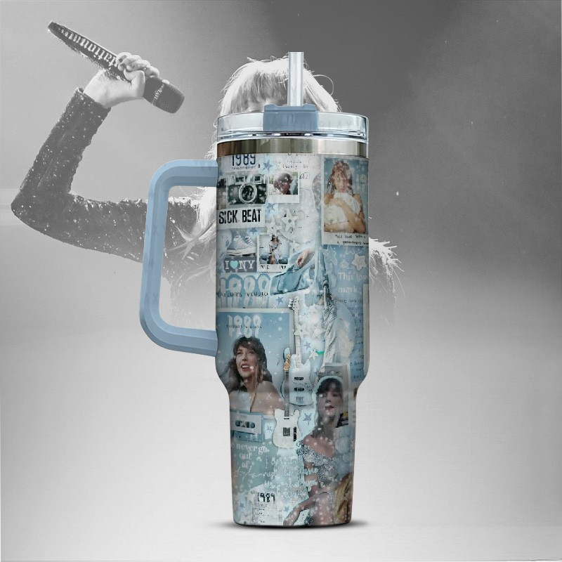 LIMITED EDITION - NEW CUSTOMIZED TAYLOR SWIFT 40 Oz TUMBLER