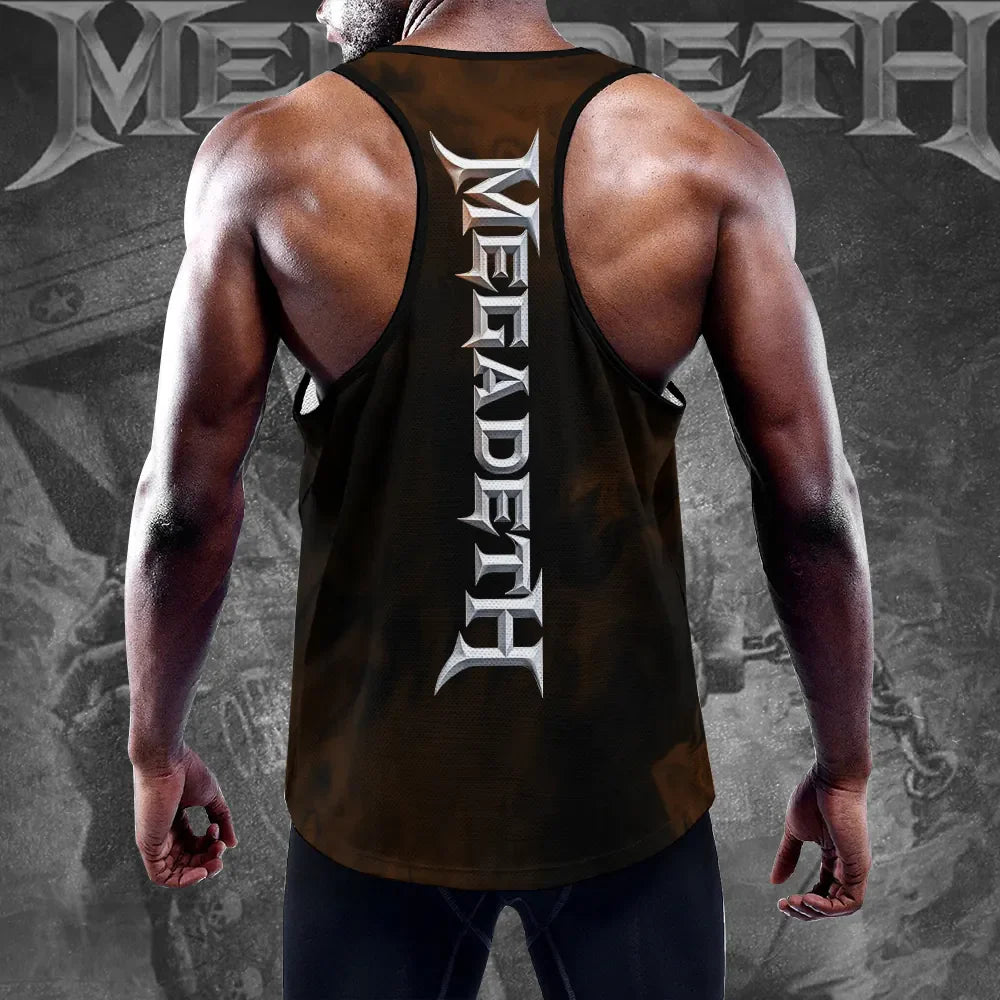 LIMITED EDITION - NEW CUSTOMIZED MEGADETH UNISEX TANK TOP