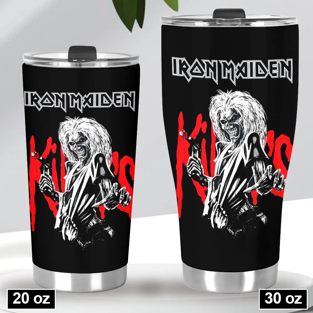 LIMITED EDITION - NEW CUSTOMIZED IRON MAIDEN TUMBLER CUP