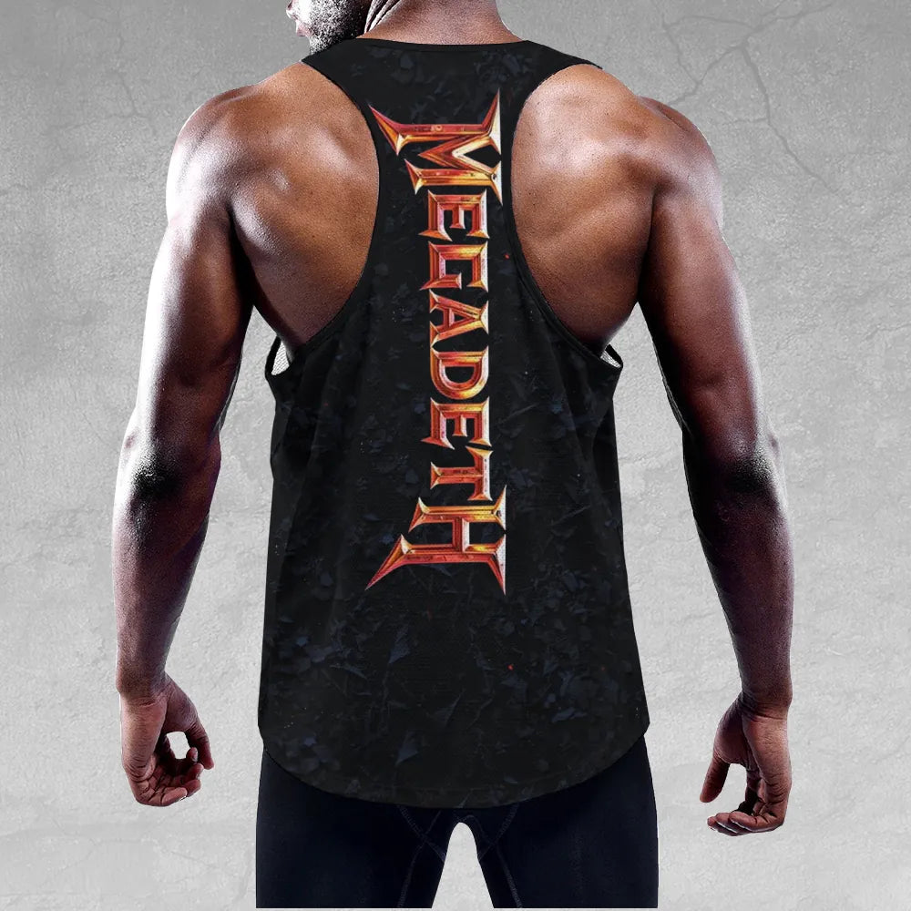 LIMITED EDITION - NEW CUSTOMIZED MEGADETH UNISEX TANK TOP