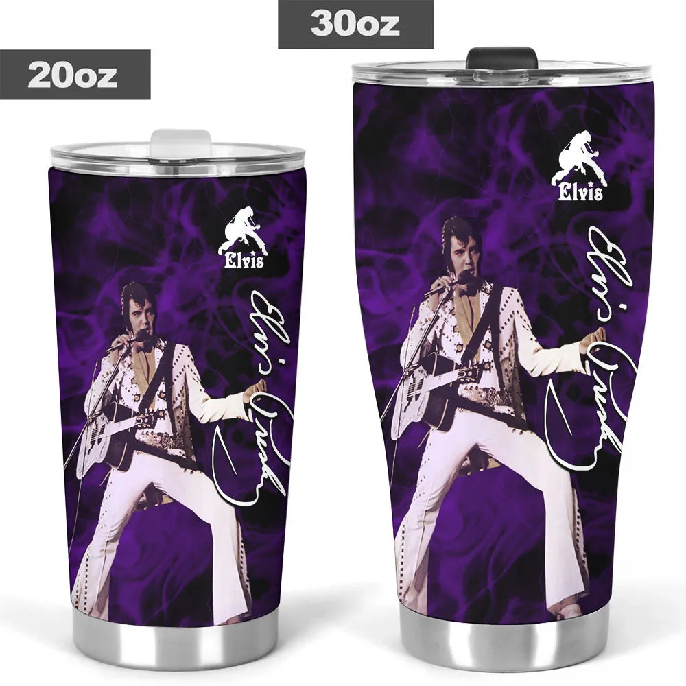 LIMITED EDITION - NEW CUSTOMIZED ELVIS PRESLEY TUMBLER CUP