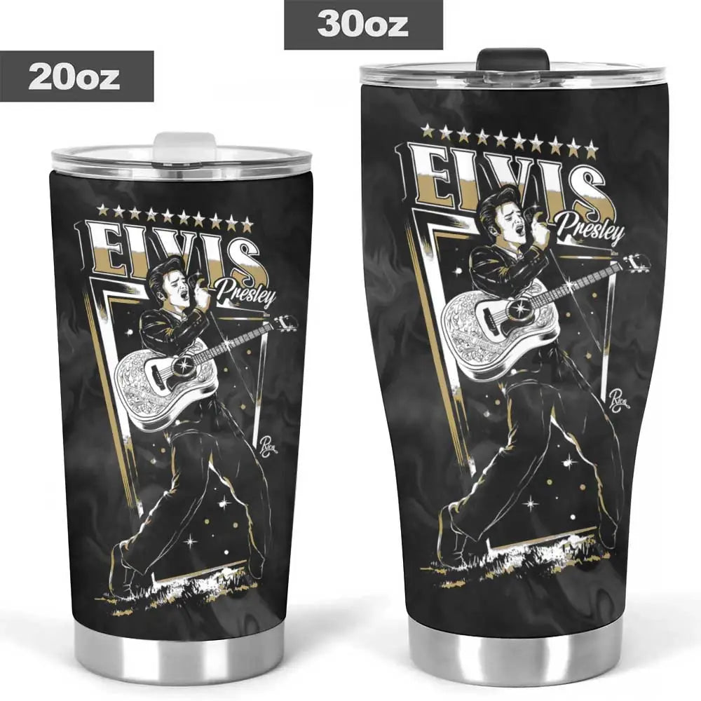 LIMITED EDITION - NEW CUSTOMIZED ELVIS PRESLEY TUMBLER CUP
