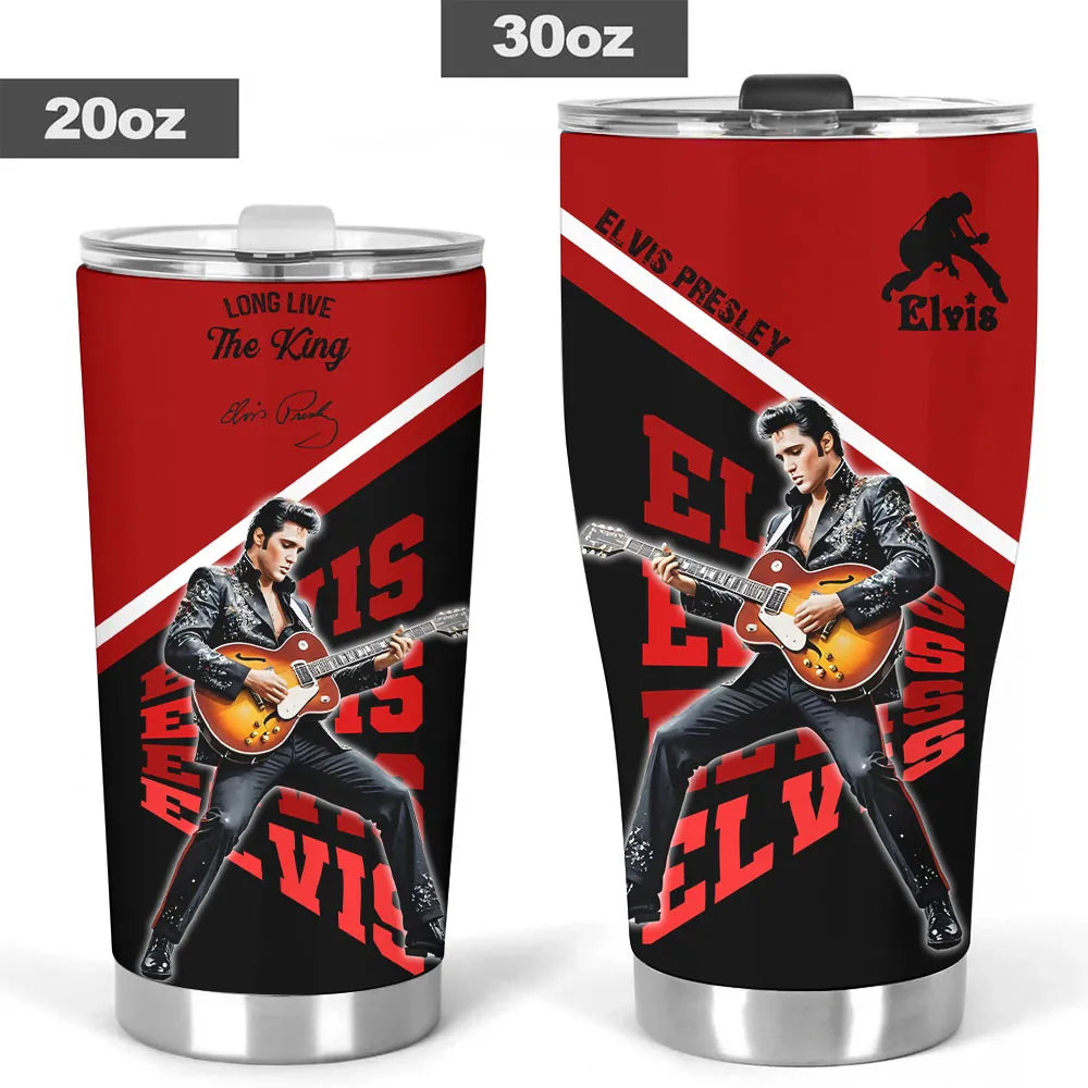 LIMITED EDITION - NEW CUSTOMIZED ELVIS PRESLEY TUMBLER CUP