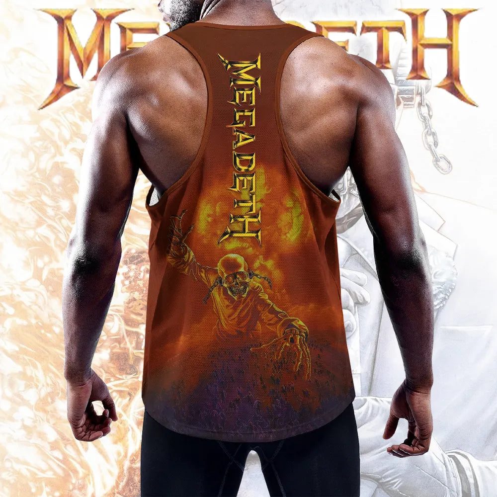 LIMITED EDITION - NEW CUSTOMIZED MEGADETH UNISEX TANK TOP