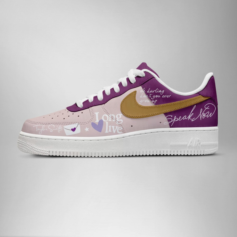 LIMITED EDITION - NEW CUSTOMIZED TAYLOR SWIFT AF1 SHOES