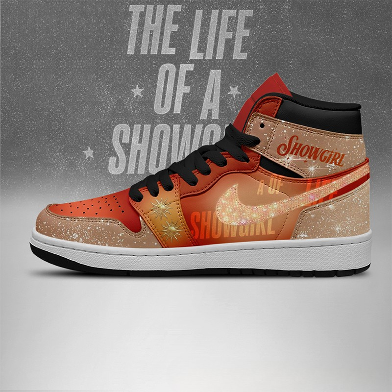 LIMITED EDITION - NEW CUSTOMIZED TAYLOR SWIFT AIR JORDAN SHOES