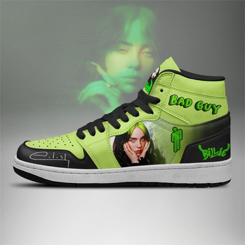 LIMITED EDITION - NEW CUSTOMIZED BILLIE EILISH AIR JORDAN SHOES