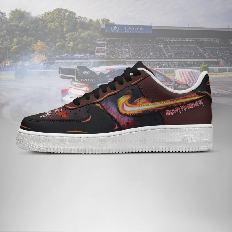 LIMITED EDITION - NEW CUSTOMIZED IRON MAIDEN AF1 SHOES