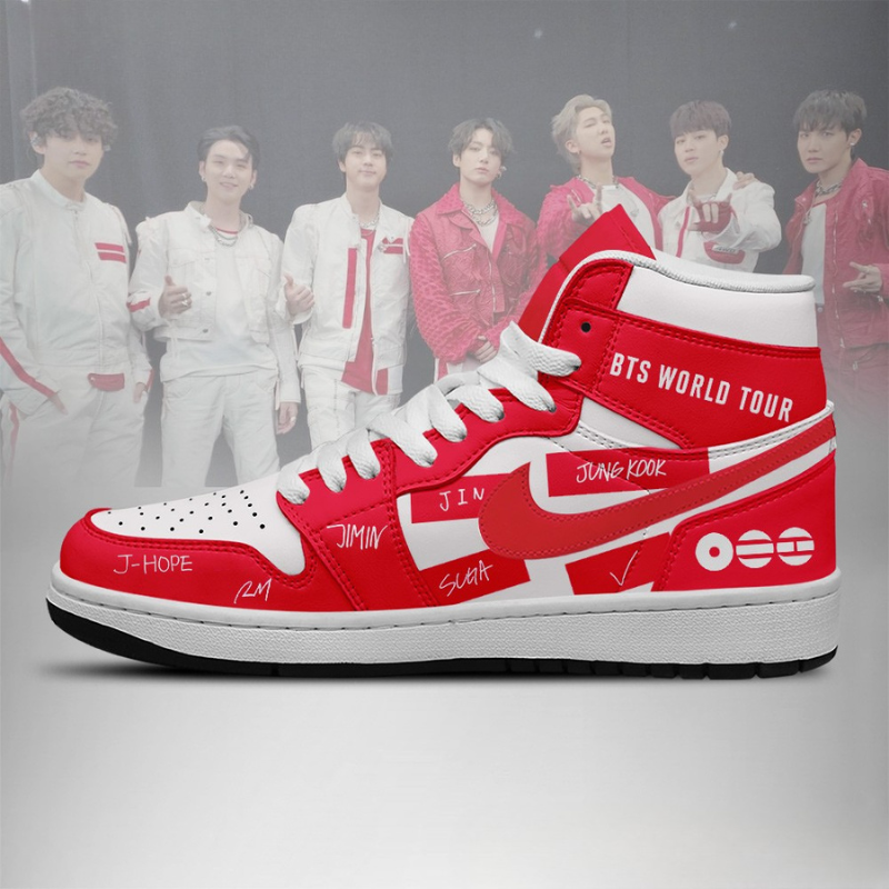 LIMITED EDITION - BTS COMEBACK WORLD TOUR AIR JORDAN SHOES