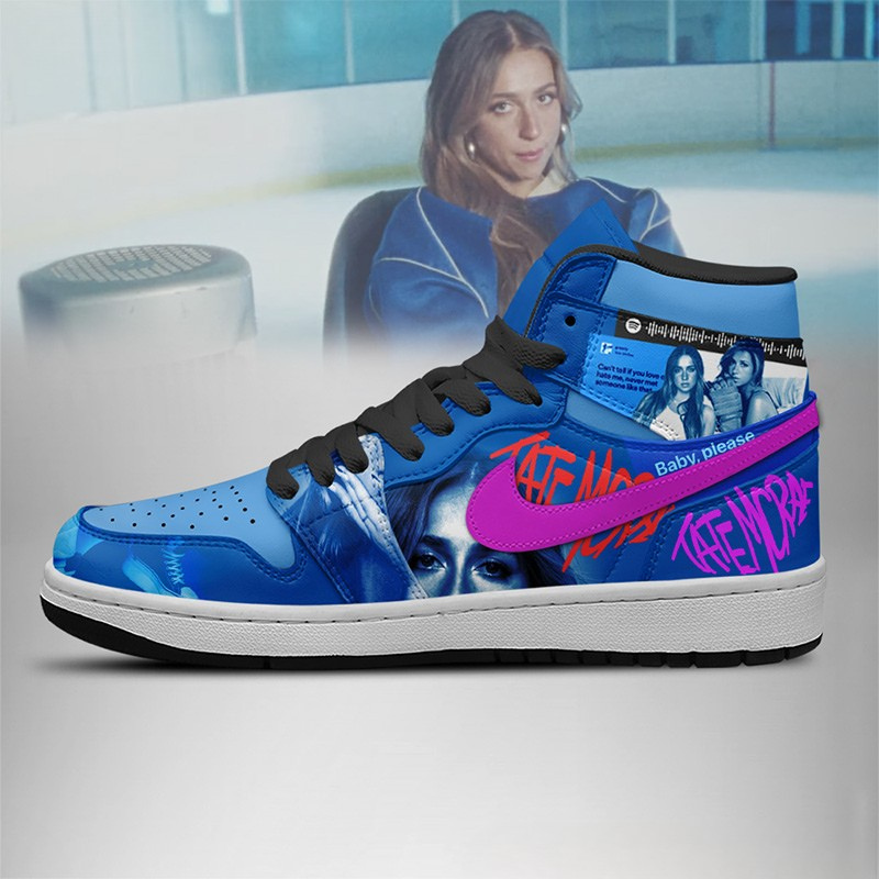 LIMITED EDITION - NEW CUSTOMIZED TATE MCRAE AIR JORDAN SHOES