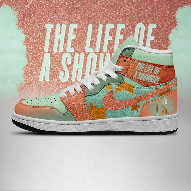 LIMITED EDITION - NEW CUSTOMIZED TAYLOR SWIFT AIR JORDAN SHOES