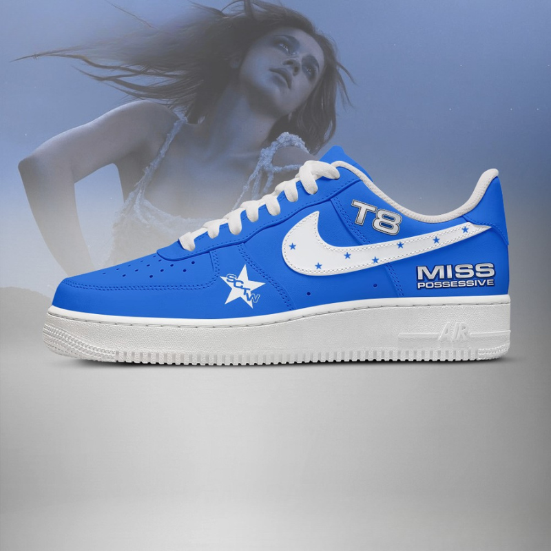 LIMITED EDITION - NEW CUSTOMIZED TATE MCRAE AF1 SHOES