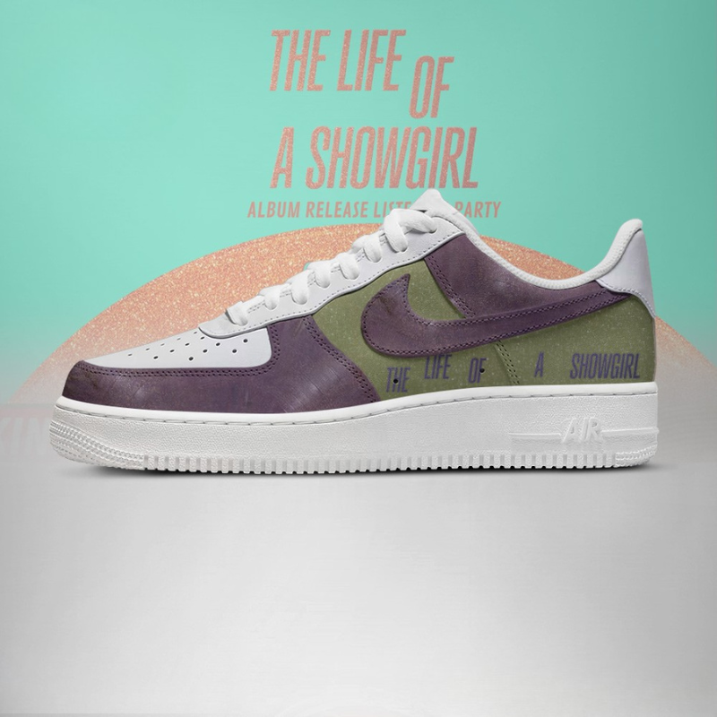 LIMITED EDITION - NEW CUSTOMIZED TAYLOR SWIFT AF1 SHOES
