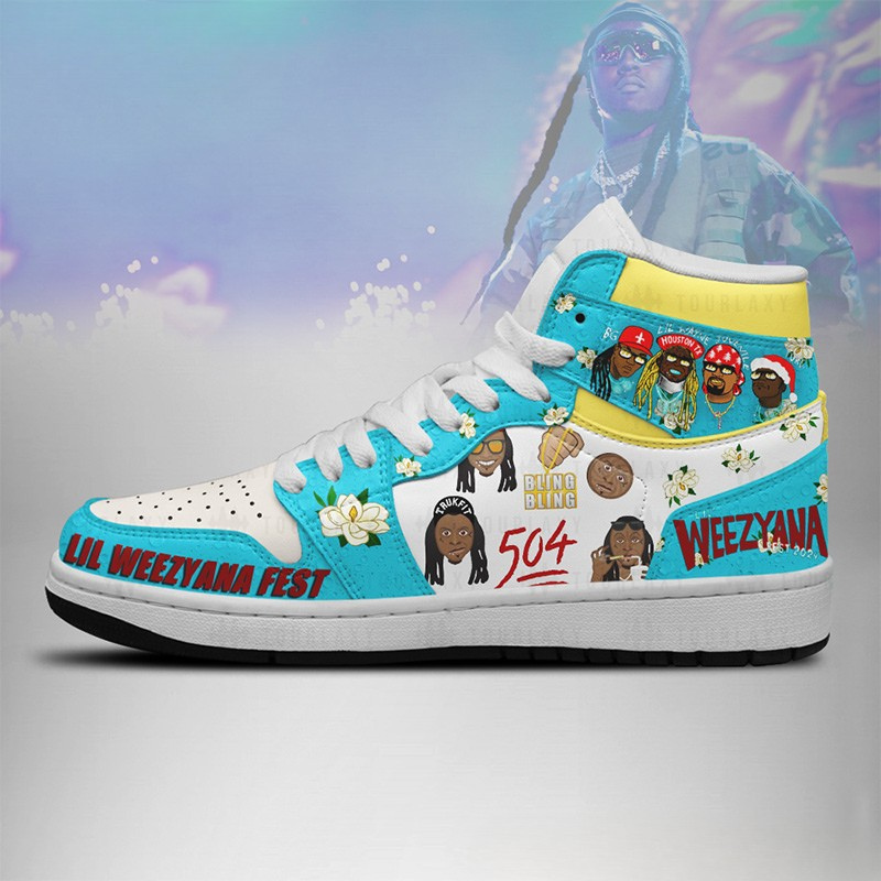 LIMITED EDITION - NEW CUSTOMIZED LIL WAYNE AIR JORDAN SHOES
