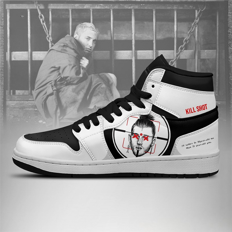 LIMITED EDITION - NEW CUSTOMIZED EMINEM AIR JORDAN SHOES