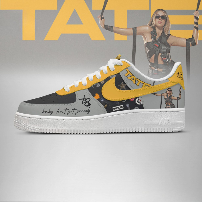 LIMITED EDITION - NEW CUSTOMIZED TATE MCRAE AF1 SHOES