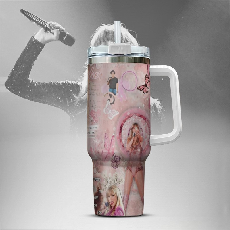 LIMITED EDITION - NEW CUSTOMIZED TAYLOR SWIFT 40 Oz TUMBLER