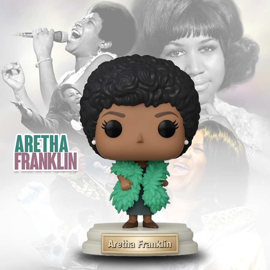 LIMITED EDITION - NEW CUSTOMIZED ARETHA FRANKLIN ACRYLIC PLAQUE
