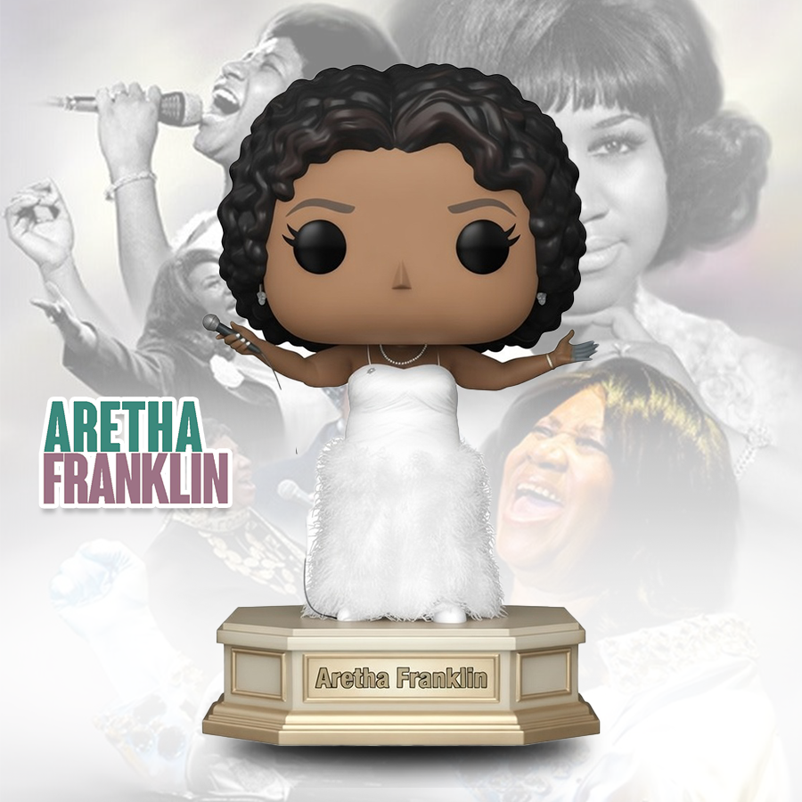 LIMITED EDITION - NEW CUSTOMIZED ARETHA FRANKLIN ACRYLIC PLAQUE
