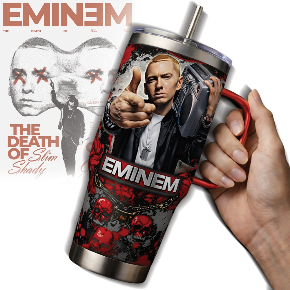 LIMITED EDITION - NEW CUSTOMIZED EMINEM 40 Oz TUMBLER