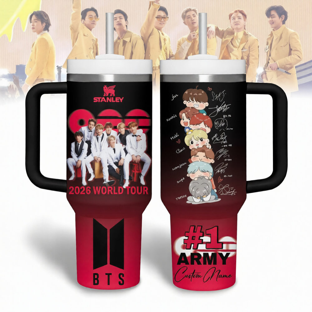 LIMITED EDITION - BTS COMEBACK WORLD TOUR TUMBLER CUP