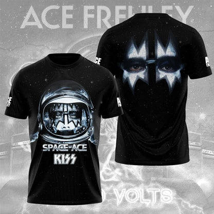 LIMITED EDITION - NEW CUSTOMIZED KISS X ACE FREHLEY T-SHIRT, HOODIE, ZIP HOODIE