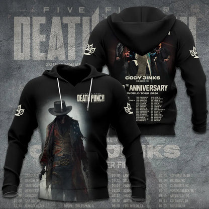 LIMITED EDITION - NEW CUSTOMIZED FIVE FINGER DEATH PUNCH T-SHIRT, HOODIE, ZIP HOODIE