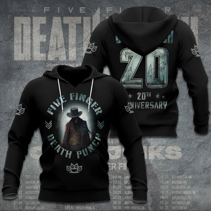 LIMITED EDITION - NEW CUSTOMIZED FIVE FINGER DEATH PUNCH T-SHIRT, HOODIE, ZIP HOODIE
