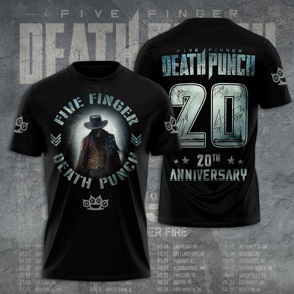 LIMITED EDITION - NEW CUSTOMIZED FIVE FINGER DEATH PUNCH T-SHIRT, HOODIE, ZIP HOODIE