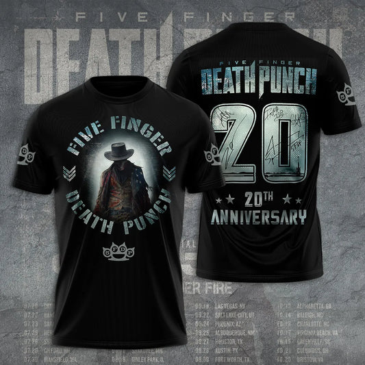 LIMITED EDITION - NEW CUSTOMIZED FIVE FINGER DEATH PUNCH T-SHIRT, HOODIE, ZIP HOODIE