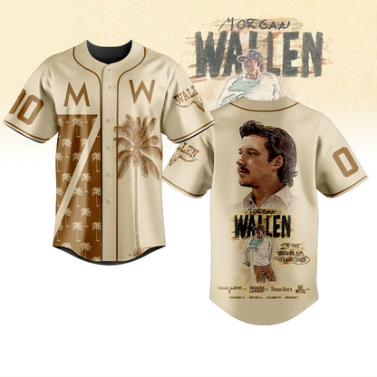 LIMITED EDITION - NEW CUSTOMIZED MORGAN WALLEN BASEBALL JERSEY