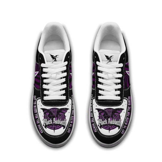 LIMITED EDITION - NEW CUSTOMIZED BLACK SABBATH AF1 SHOES