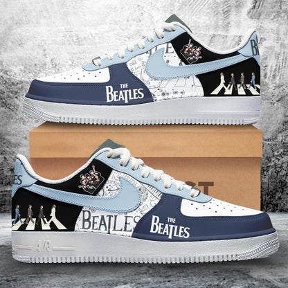 NEW PREMIUM THE BEATLES AF1 SNEAKERS GIFT FOR FANS