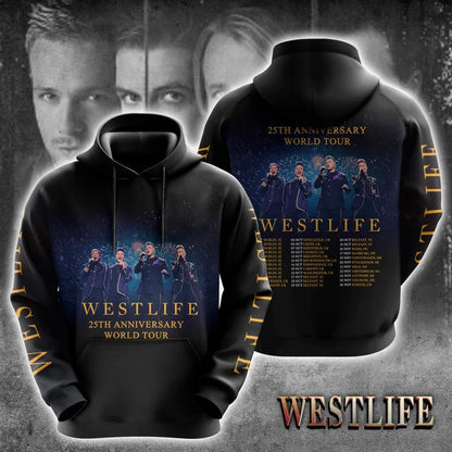 LIMITED EDITION - NEW CUSTOMIZED WESTLIFE T-SHIRT, HOODIE, ZIP HOODIE