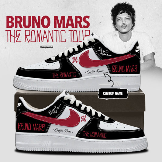 LIMITED EDITION - NEW CUSTOMIZED BRUNO MARS AF1 SHOES
