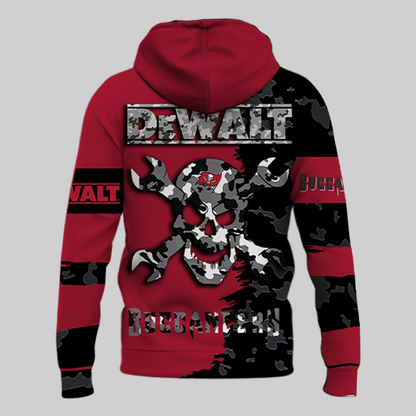 LIMITED EDITION - NEW CUSTOMIZED NFL10 TBB TAMPA BAY BUCCANEERS DEWALT UNISEX T-SHIRT, POLO, HOODIE & JACKETS
