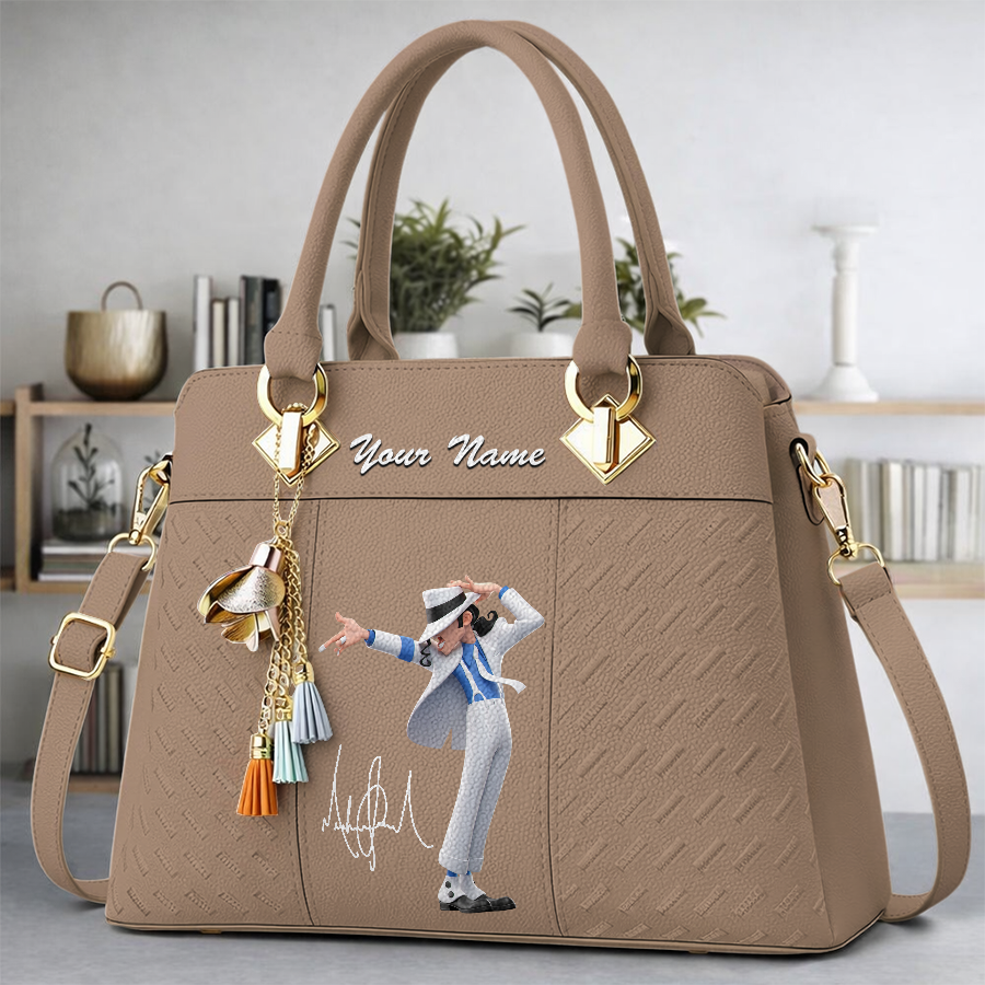 LIMITED EDITION - NEW CUSTOMIZED MICHAEL JACKSON WOMEN'S HANDBAGS MULTICOLOR