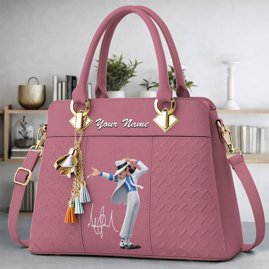 LIMITED EDITION - NEW CUSTOMIZED MICHAEL JACKSON WOMEN'S HANDBAGS MULTICOLOR