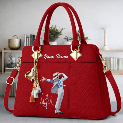 LIMITED EDITION - NEW CUSTOMIZED MICHAEL JACKSON WOMEN'S HANDBAGS MULTICOLOR