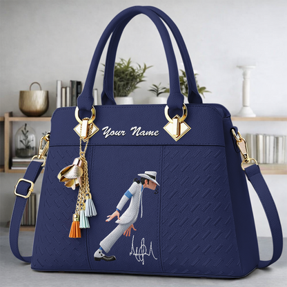 LIMITED EDITION - NEW CUSTOMIZED MICHAEL JACKSON WOMEN'S HANDBAGS MULTICOLOR