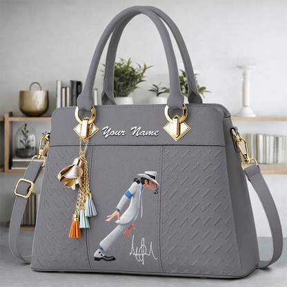 LIMITED EDITION - NEW CUSTOMIZED MICHAEL JACKSON WOMEN'S HANDBAGS MULTICOLOR
