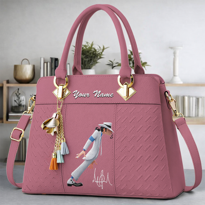 LIMITED EDITION - NEW CUSTOMIZED MICHAEL JACKSON WOMEN'S HANDBAGS MULTICOLOR